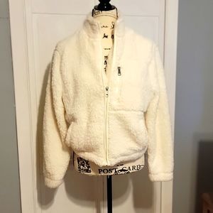 Sherpa zip up worn once indoors